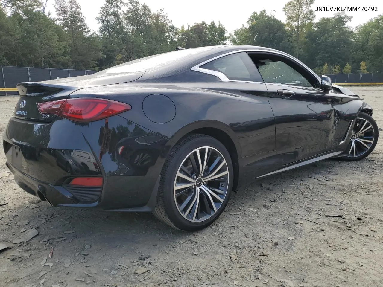 2021 Infiniti Q60 Luxe VIN: JN1EV7KL4MM470492 Lot: 69246014