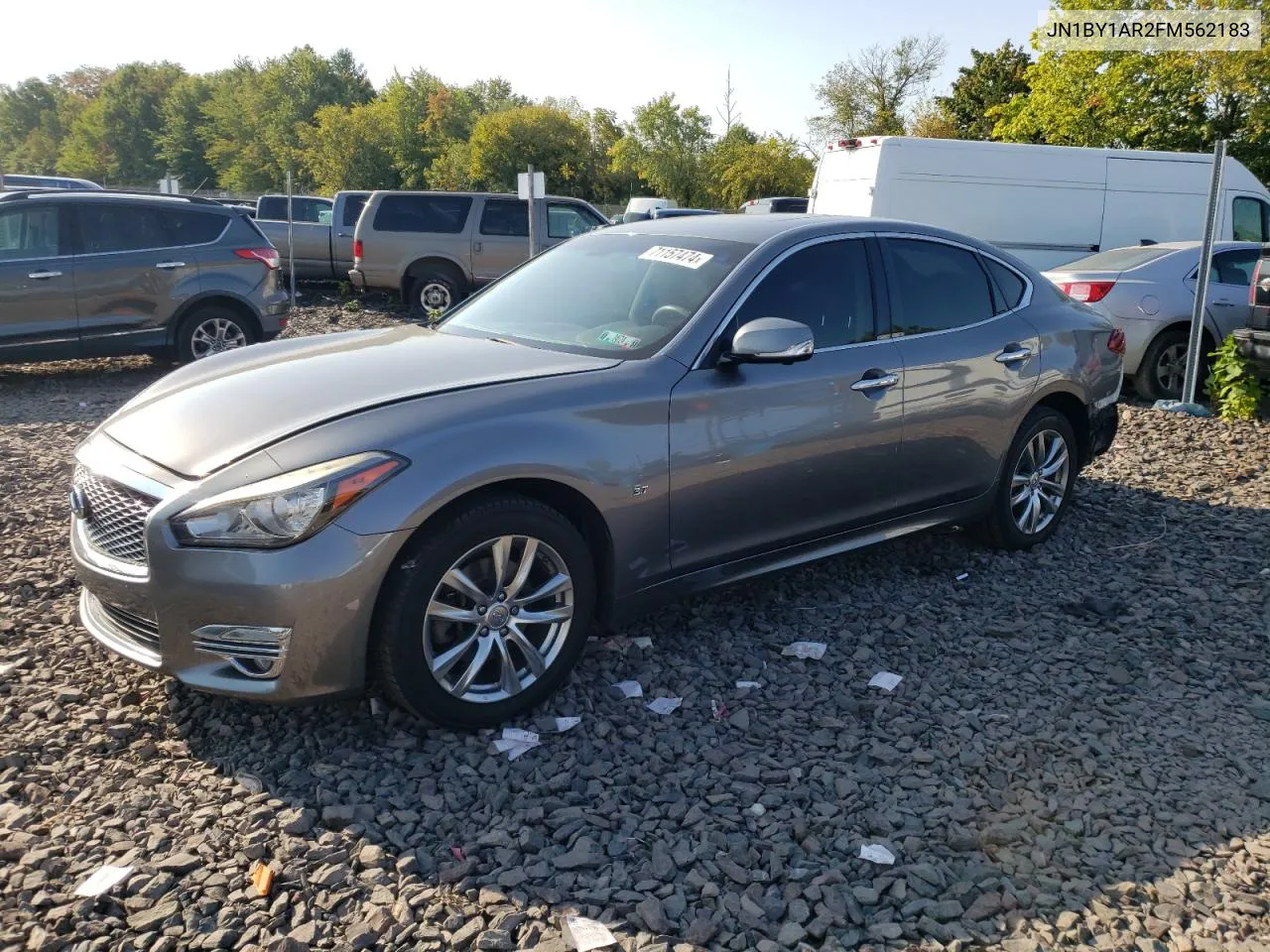 2015 Infiniti Q70 3.7 VIN: JN1BY1AR2FM562183 Lot: 71157474