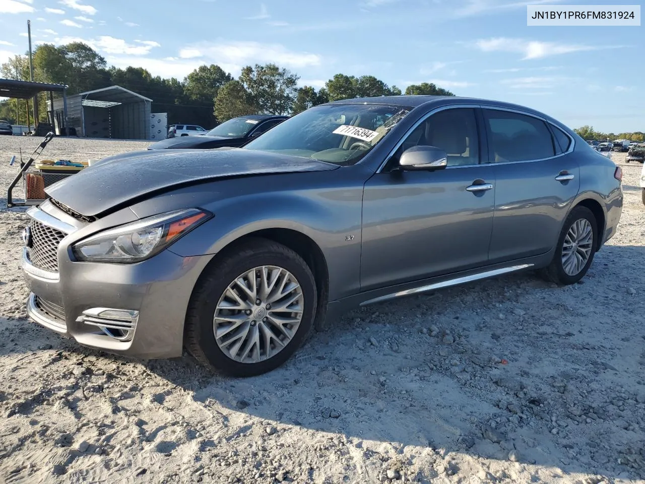 2015 Infiniti Q70L 3.7 VIN: JN1BY1PR6FM831924 Lot: 71716394