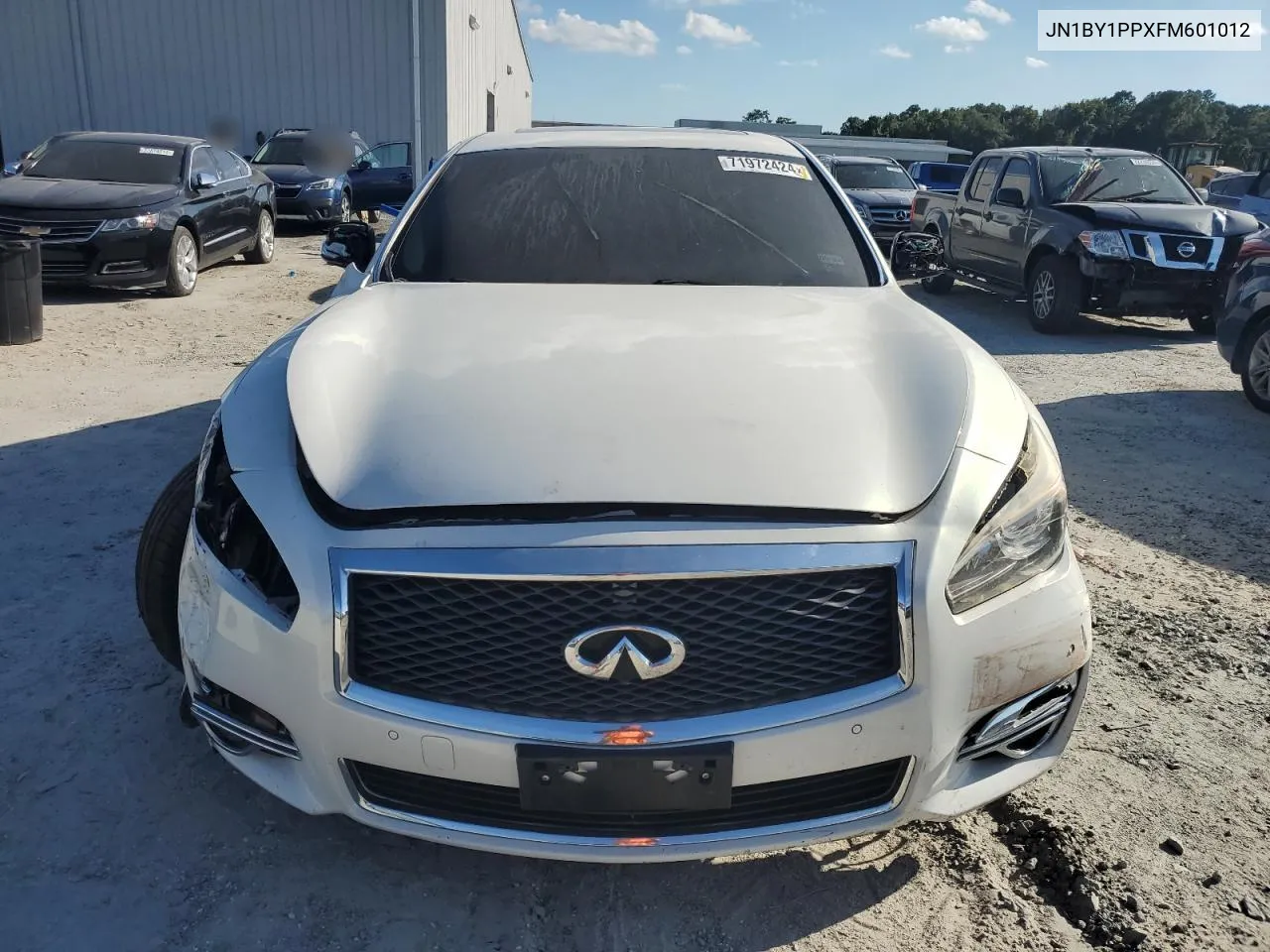 2015 Infiniti Q70L 3.7 VIN: JN1BY1PPXFM601012 Lot: 71972424