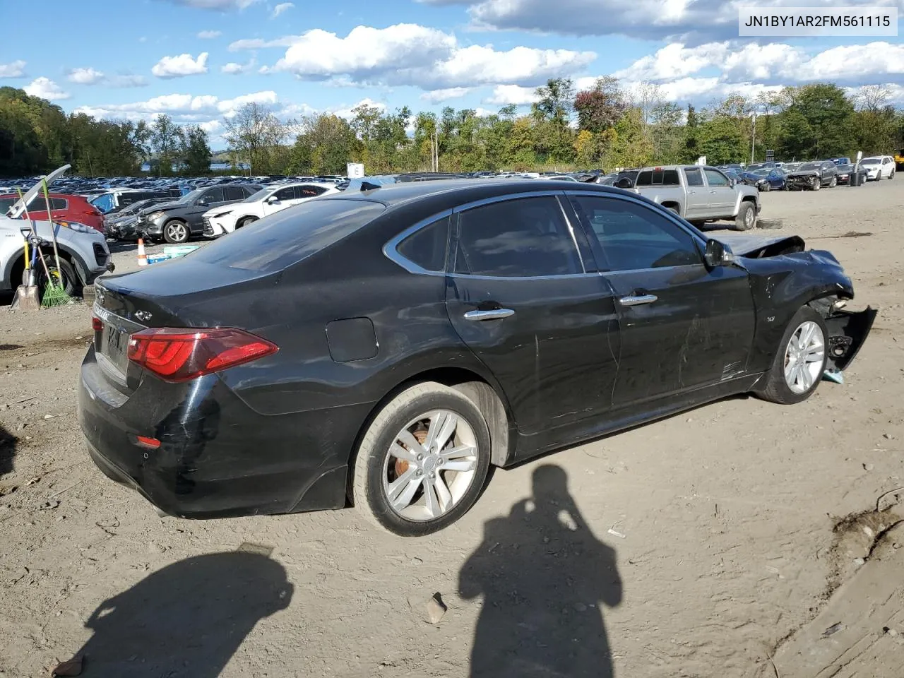 2015 Infiniti Q70 3.7 VIN: JN1BY1AR2FM561115 Lot: 74304754