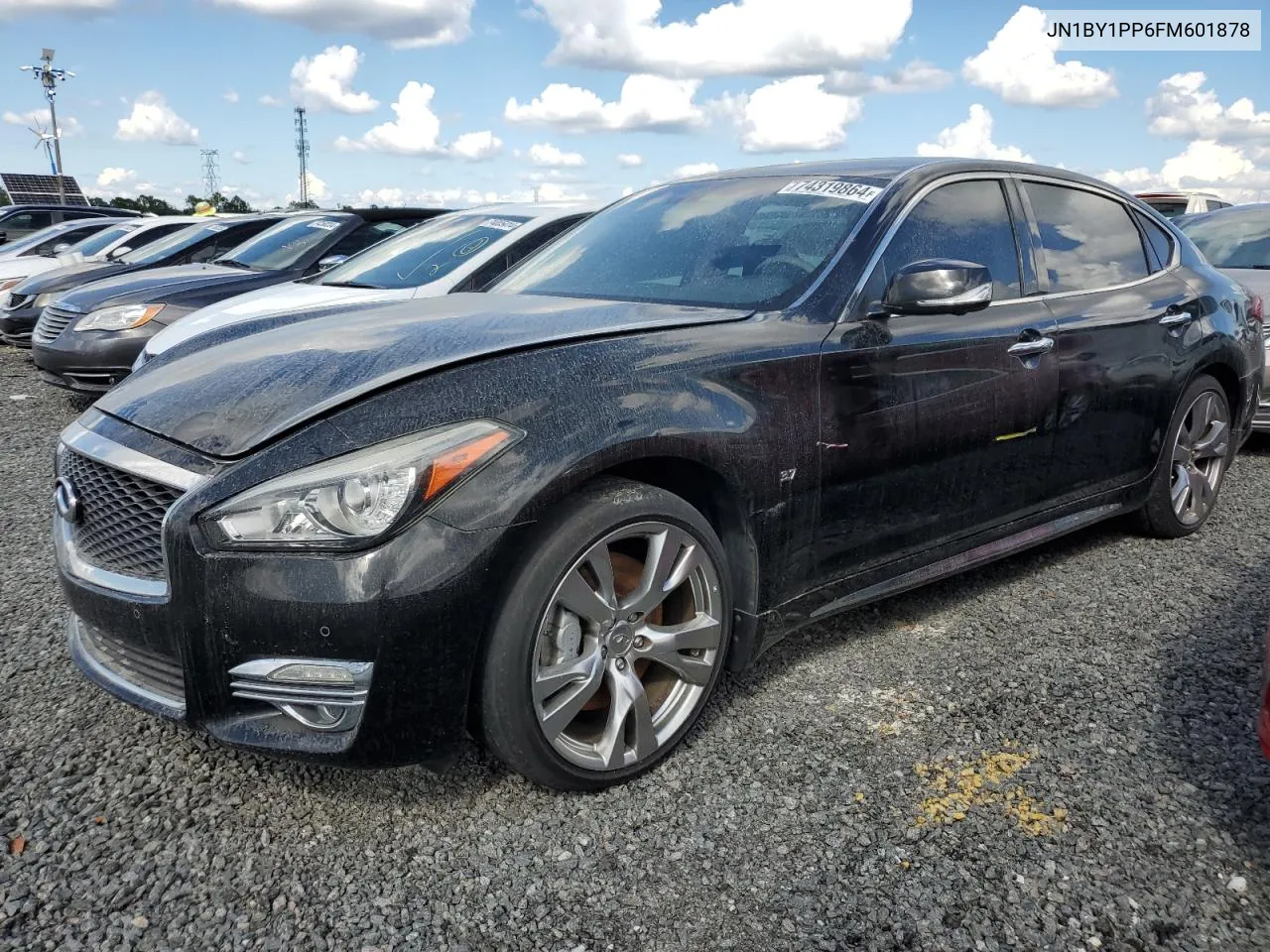 2015 Infiniti Q70L 3.7 VIN: JN1BY1PP6FM601878 Lot: 74319864