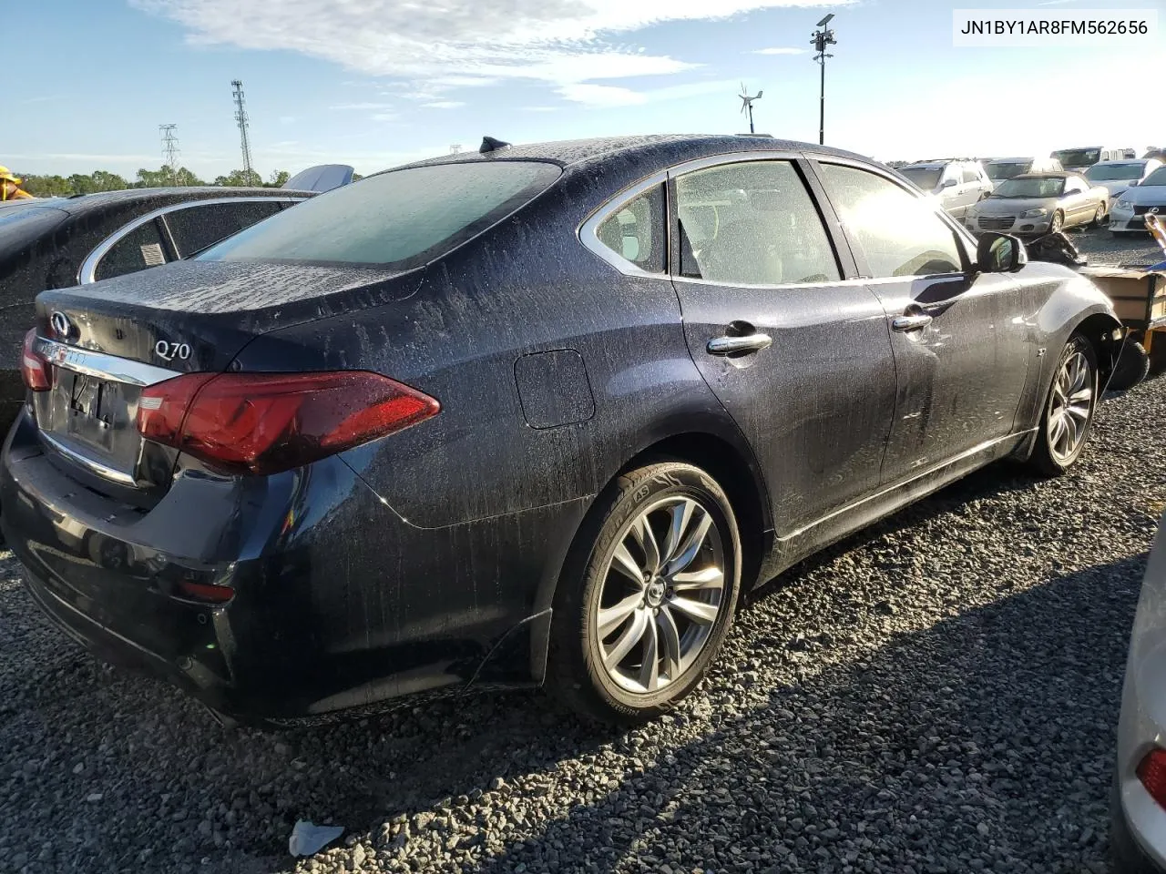 2015 Infiniti Q70 3.7 VIN: JN1BY1AR8FM562656 Lot: 74403854