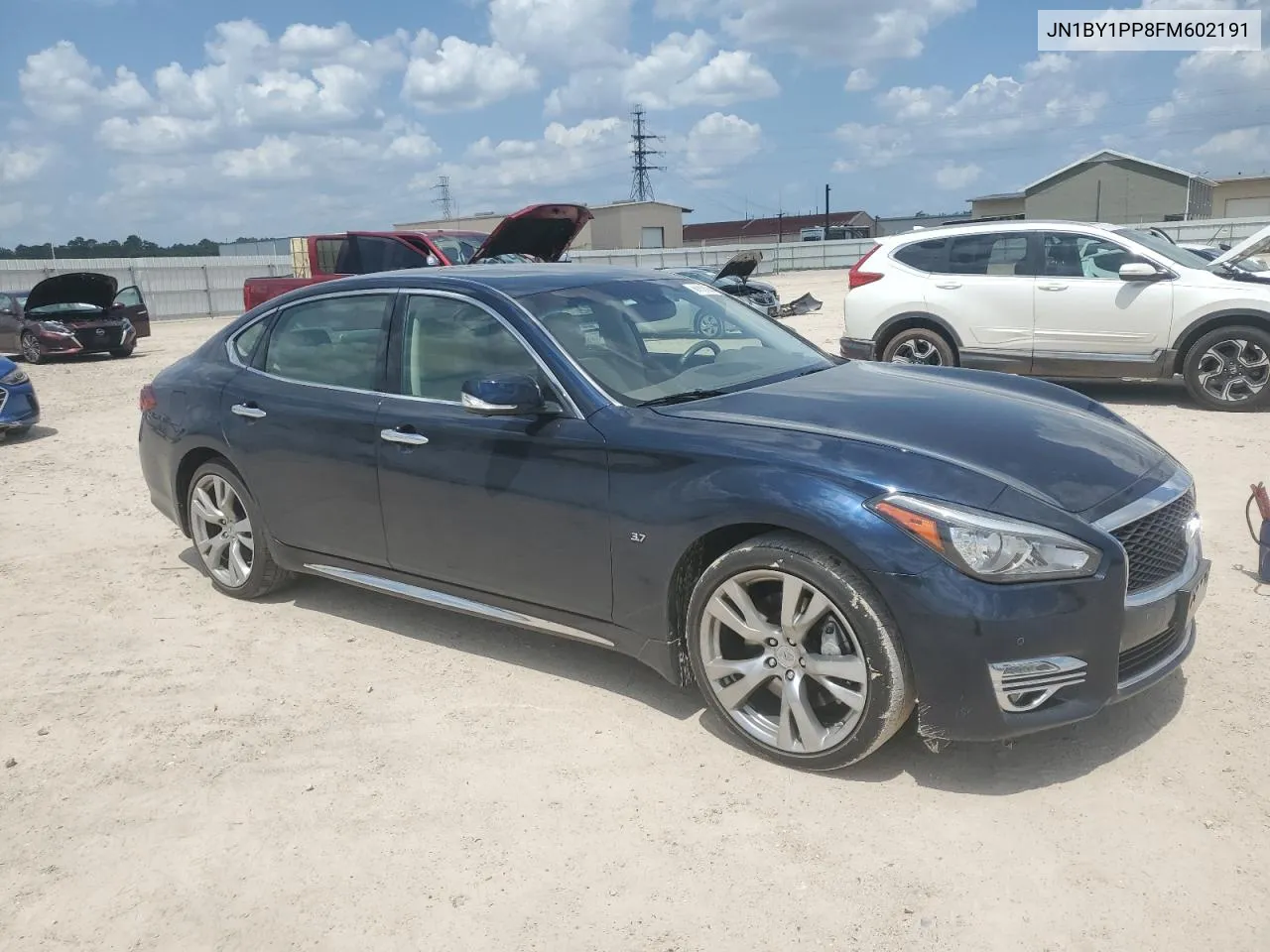 2015 Infiniti Q70L 3.7 VIN: JN1BY1PP8FM602191 Lot: 75640914