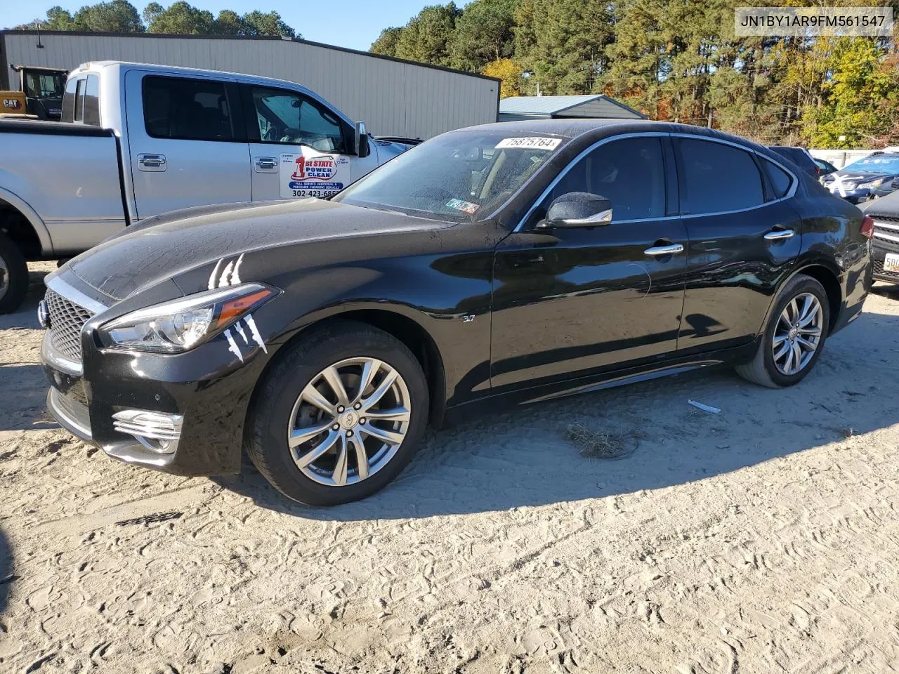 2015 Infiniti Q70 3.7 VIN: JN1BY1AR9FM561547 Lot: 75875764