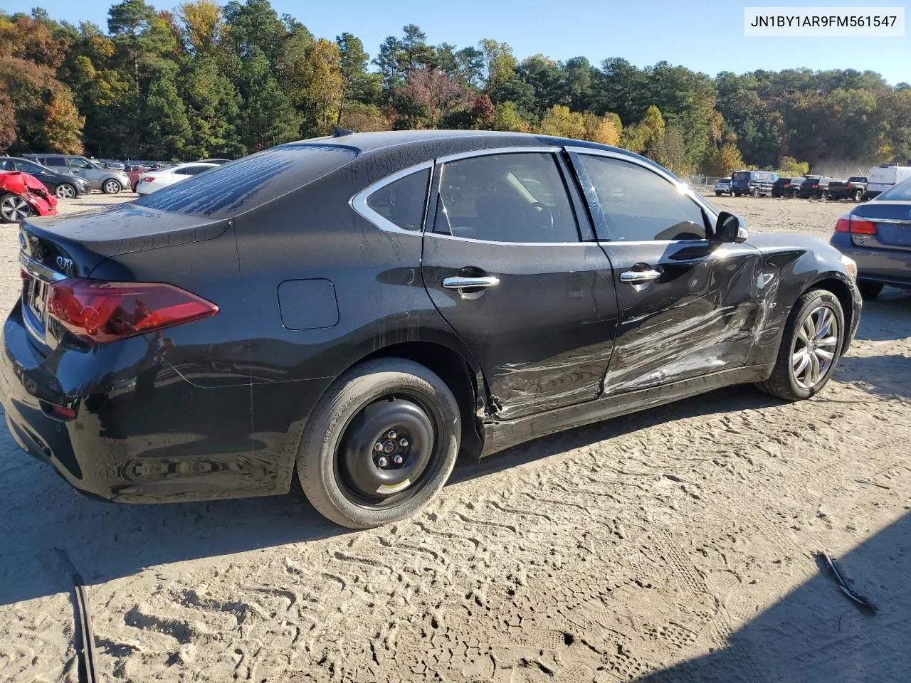 2015 Infiniti Q70 3.7 VIN: JN1BY1AR9FM561547 Lot: 75875764