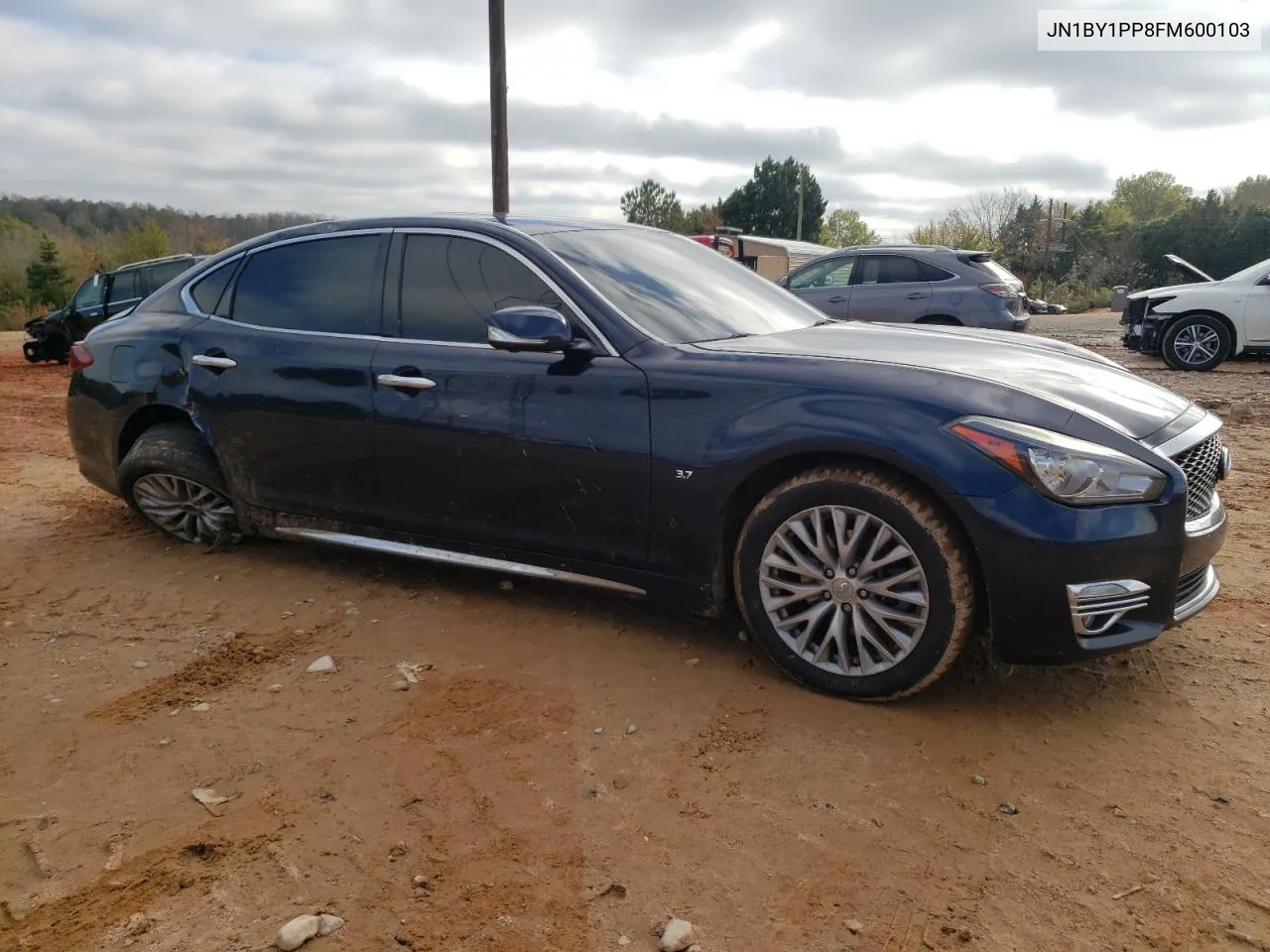 2015 Infiniti Q70L 3.7 VIN: JN1BY1PP8FM600103 Lot: 80422624