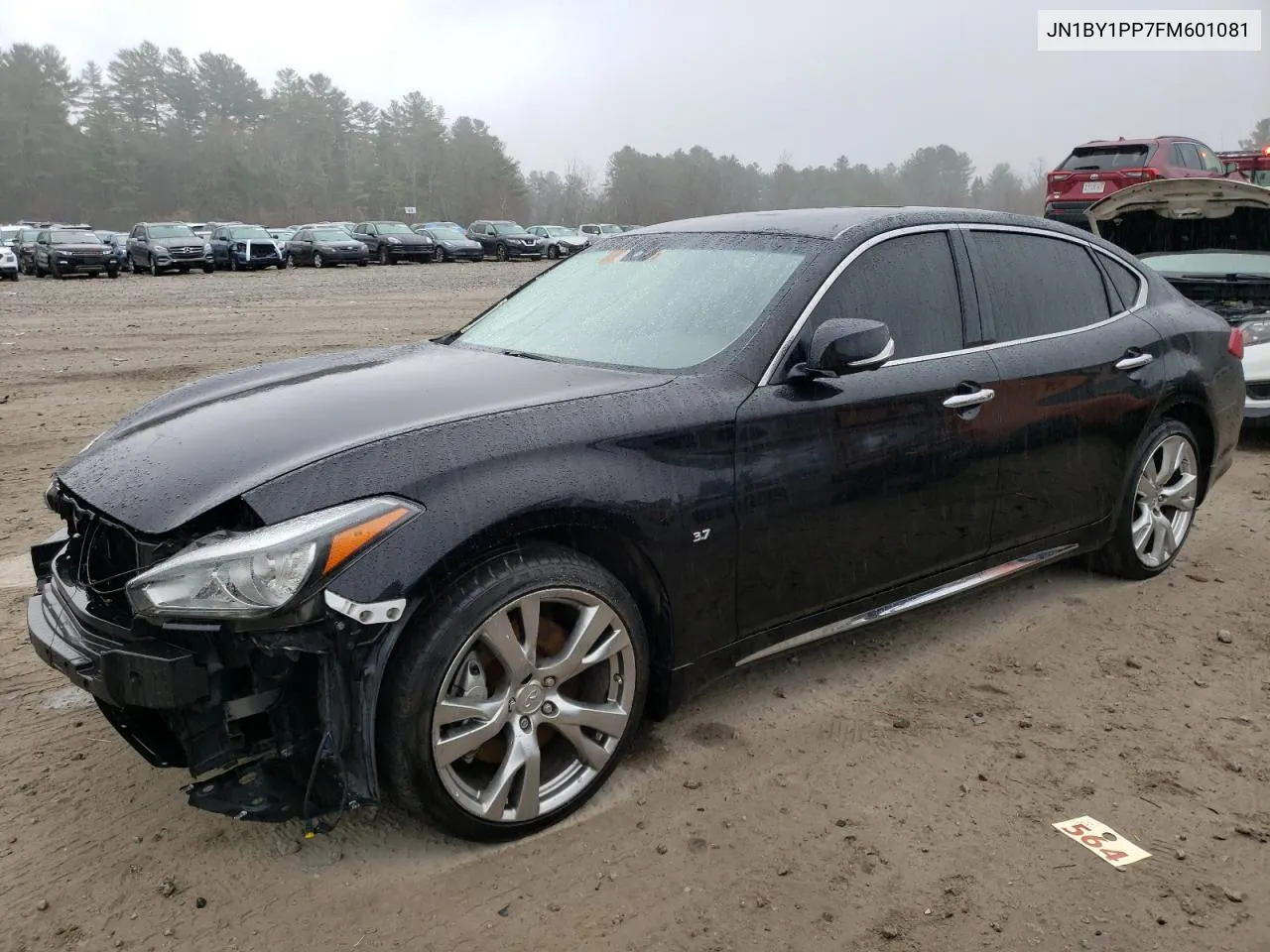 2015 Infiniti Q70L 3.7 VIN: JN1BY1PP7FM601081 Lot: 81532814