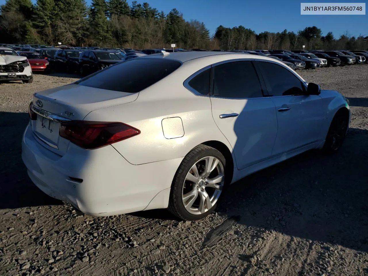 2015 Infiniti Q70 3.7 VIN: JN1BY1AR3FM560748 Lot: 81534474