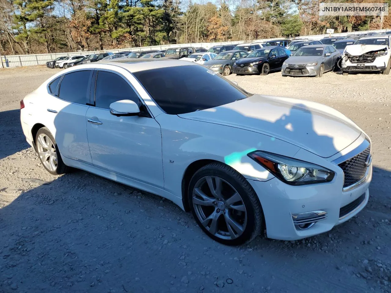 2015 Infiniti Q70 3.7 VIN: JN1BY1AR3FM560748 Lot: 81534474