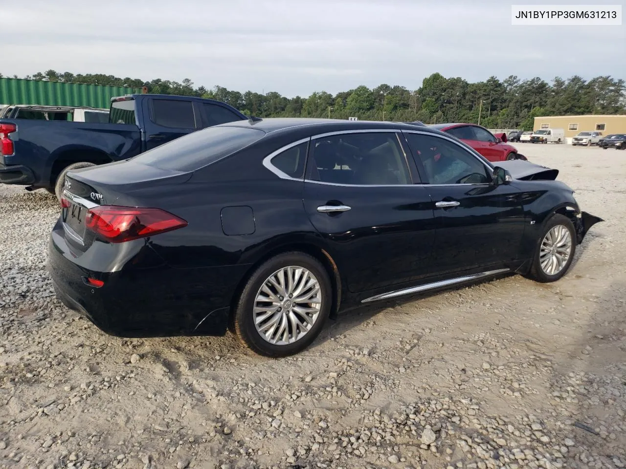 2016 Infiniti Q70L 3.7 VIN: JN1BY1PP3GM631213 Lot: 56149194