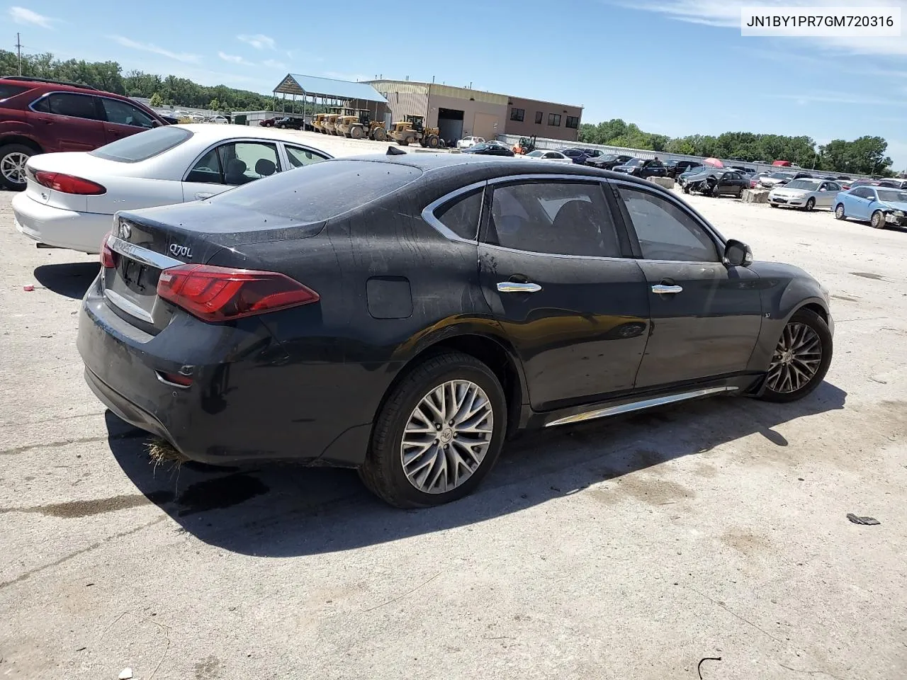 2016 Infiniti Q70L 3.7 VIN: JN1BY1PR7GM720316 Lot: 57961714