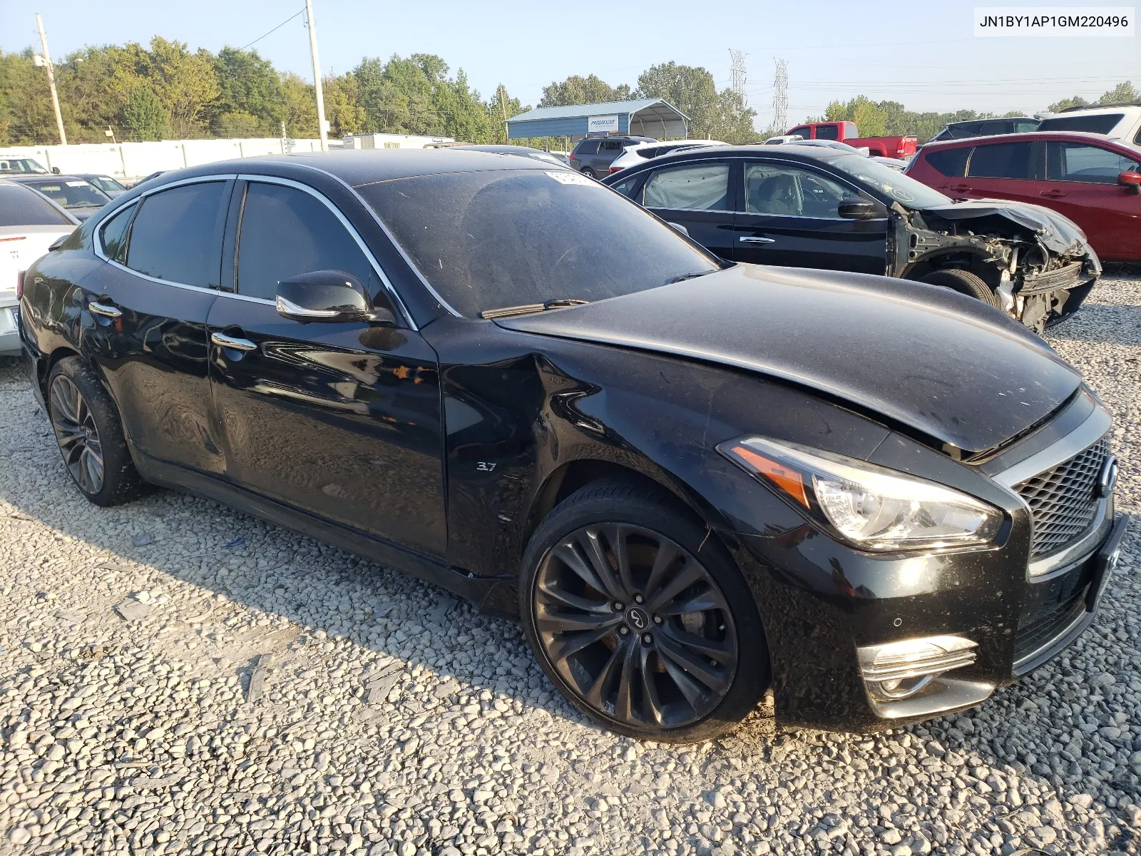 JN1BY1AP1GM220496 2016 Infiniti Q70 3.7