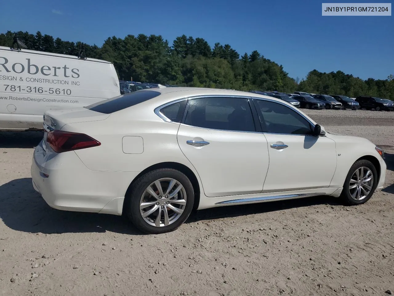 2016 Infiniti Q70L 3.7 VIN: JN1BY1PR1GM721204 Lot: 66355264