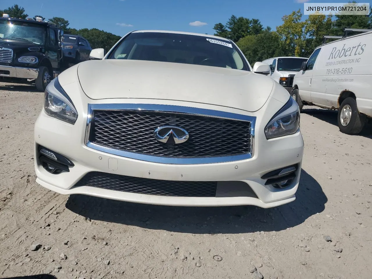 2016 Infiniti Q70L 3.7 VIN: JN1BY1PR1GM721204 Lot: 66355264