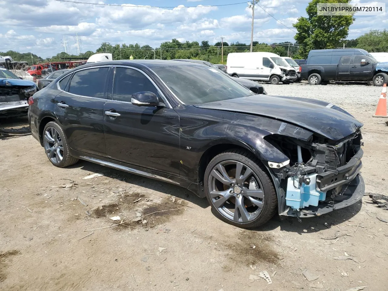 JN1BY1PR6GM720114 2016 Infiniti Q70L 3.7