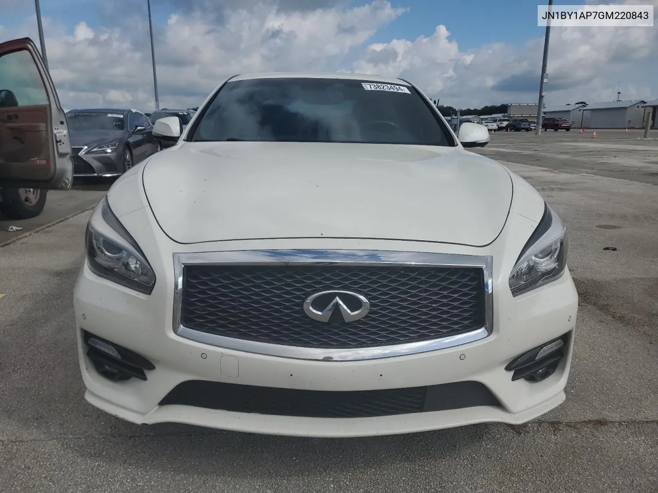 2016 Infiniti Q70 3.7 VIN: JN1BY1AP7GM220843 Lot: 73823494