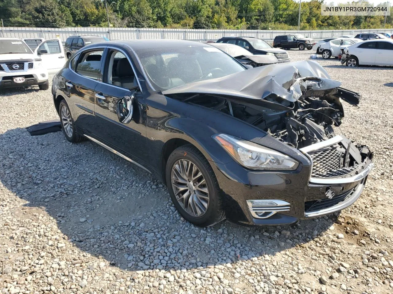 2016 Infiniti Q70L 3.7 VIN: JN1BY1PR3GM720944 Lot: 75813324