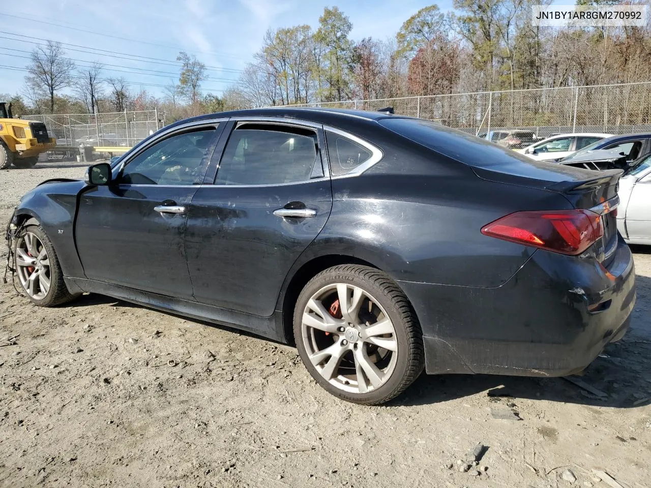 2016 Infiniti Q70 3.7 VIN: JN1BY1AR8GM270992 Lot: 80558734