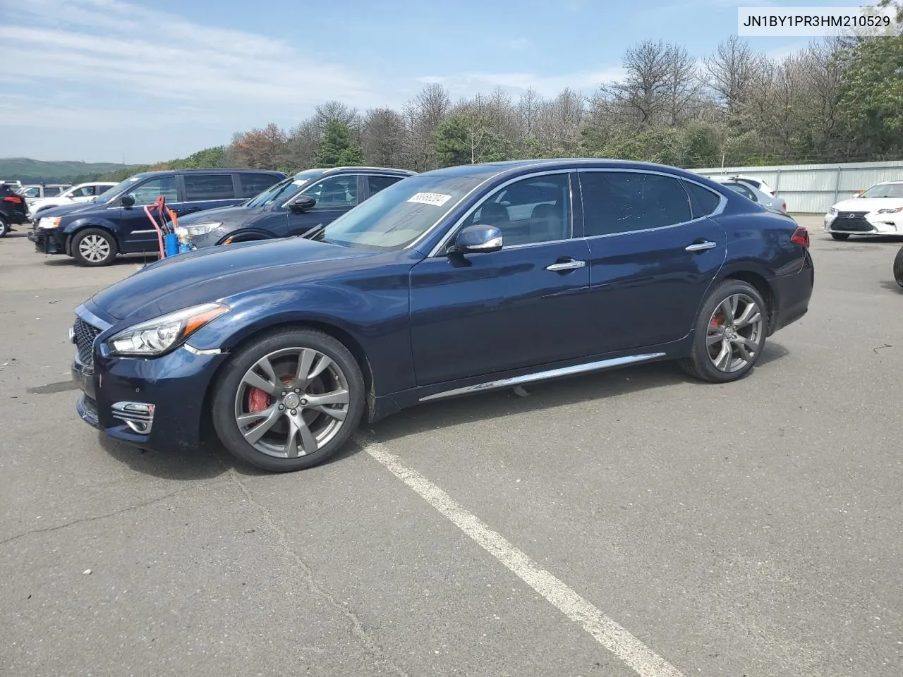 2017 Infiniti Q70L 3.7 VIN: JN1BY1PR3HM210529 Lot: 68966204