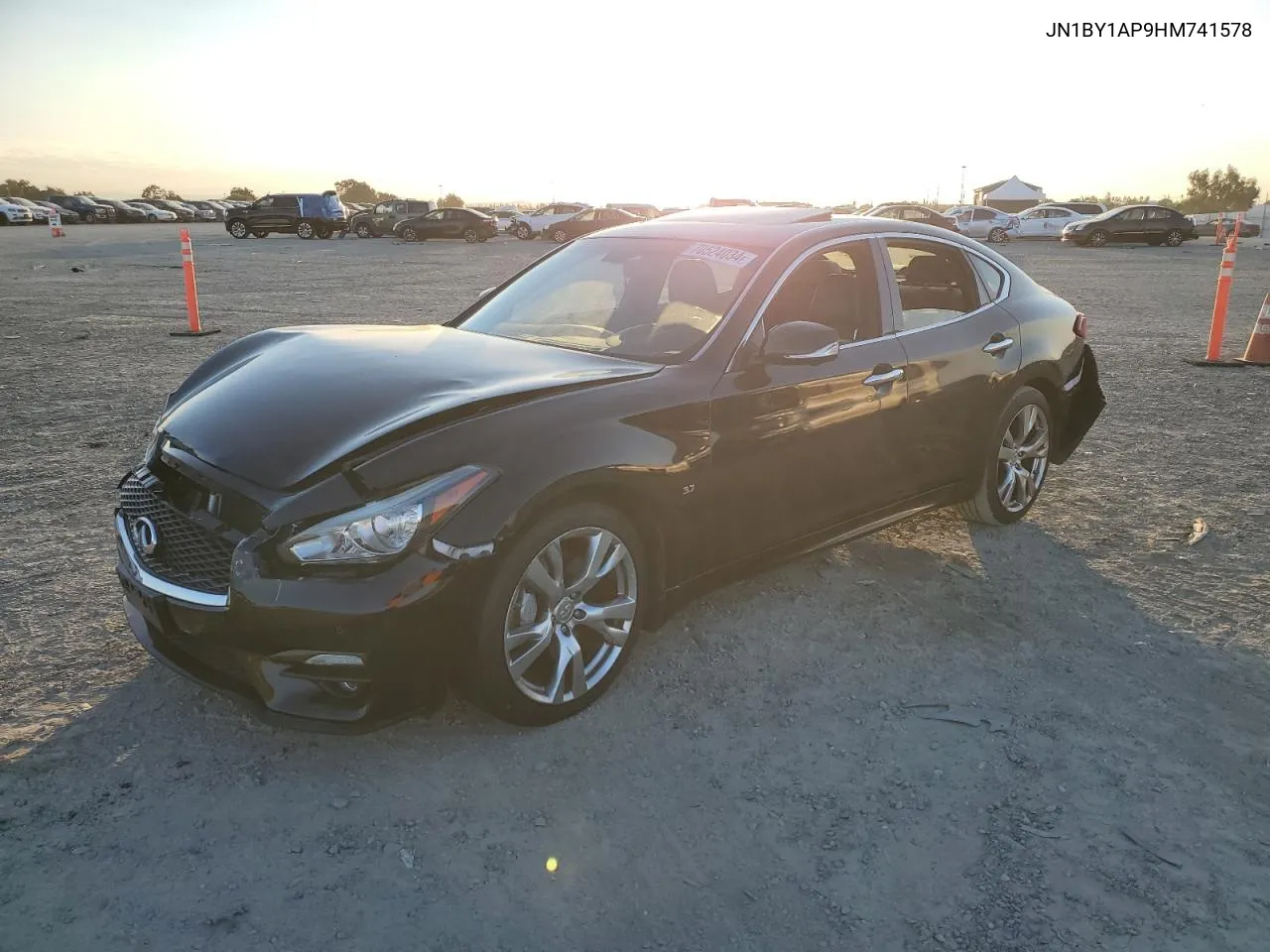 2017 Infiniti Q70 3.7 VIN: JN1BY1AP9HM741578 Lot: 70524034