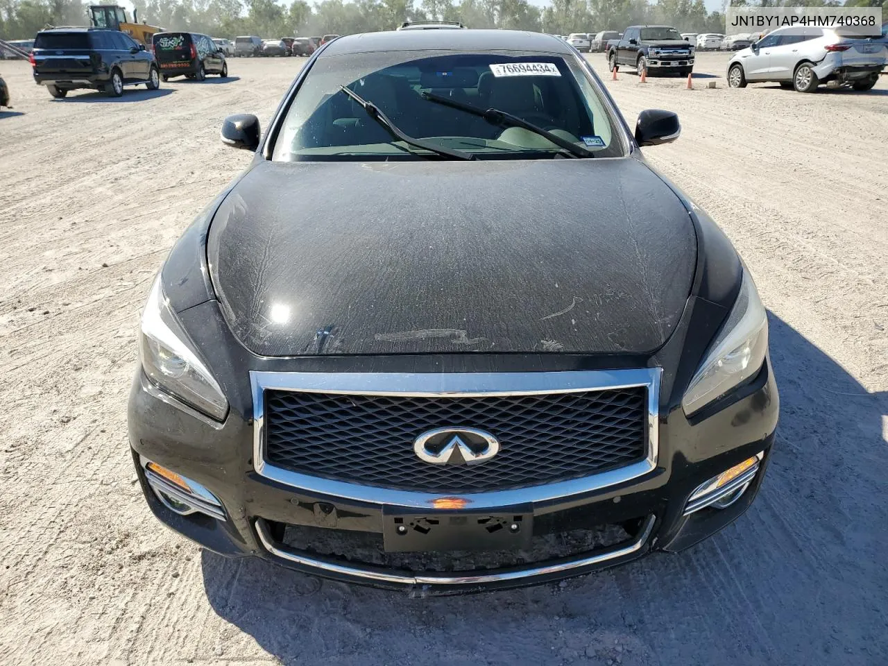 2017 Infiniti Q70 3.7 VIN: JN1BY1AP4HM740368 Lot: 76694434