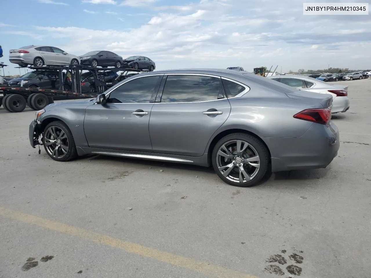 2017 Infiniti Q70L 3.7 VIN: JN1BY1PR4HM210345 Lot: 77487934