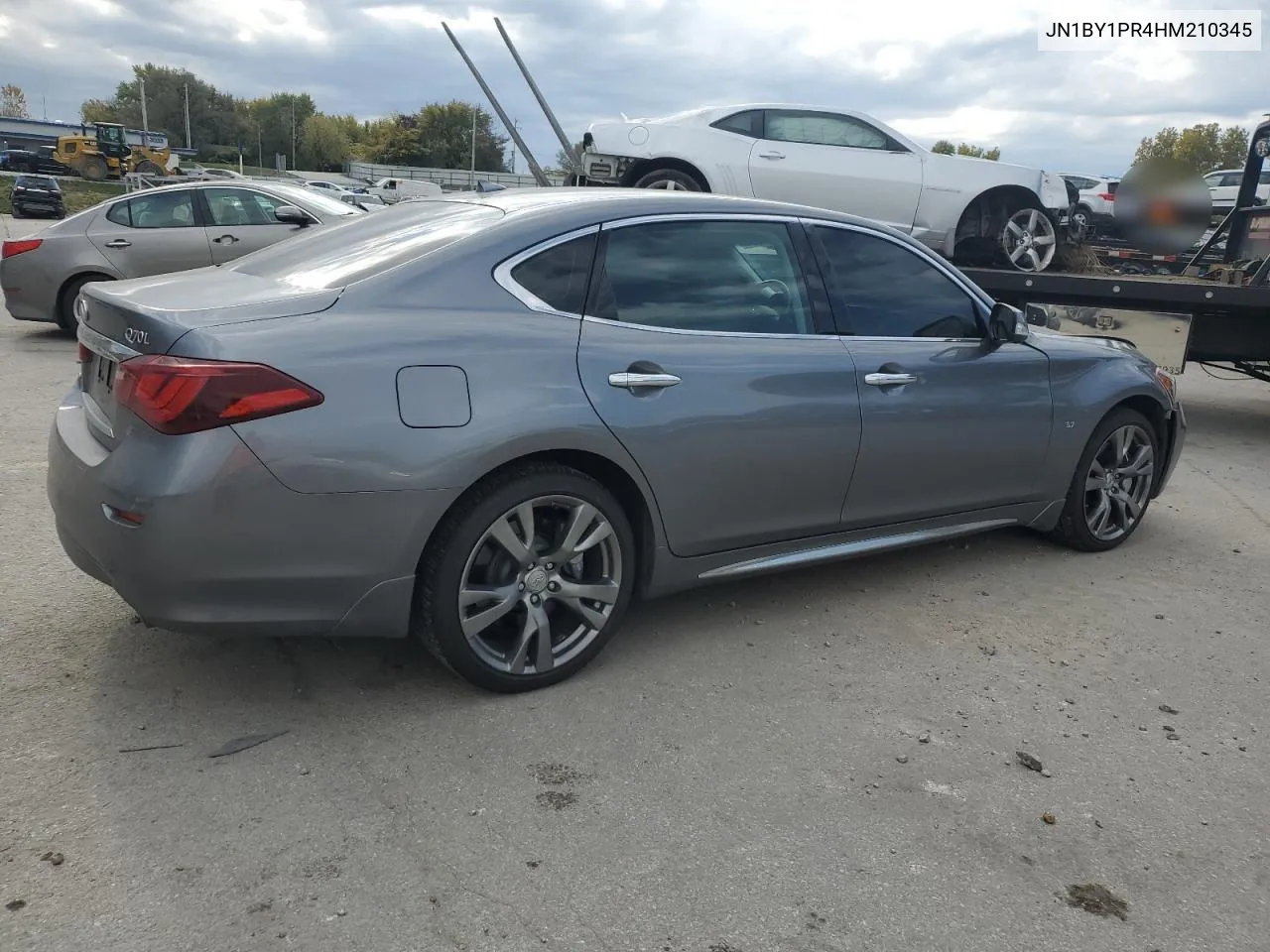 2017 Infiniti Q70L 3.7 VIN: JN1BY1PR4HM210345 Lot: 77487934