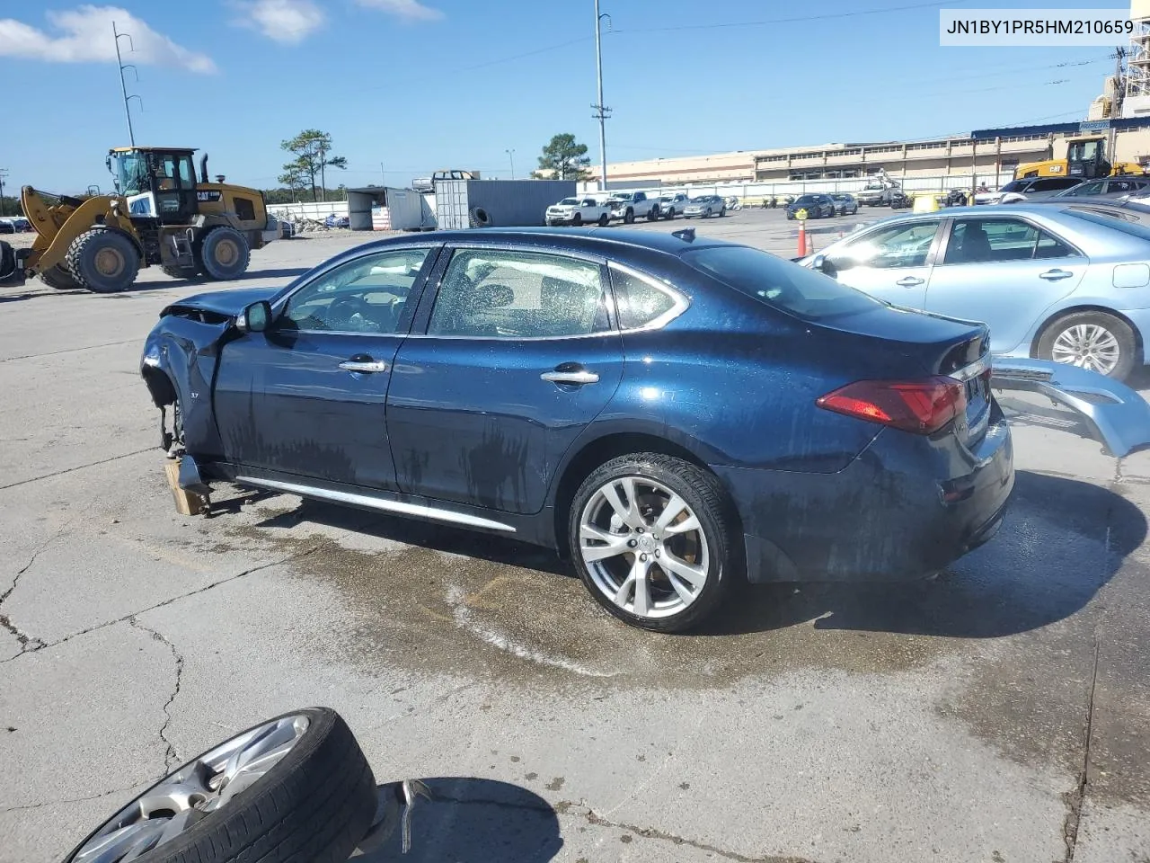 2017 Infiniti Q70L 3.7 VIN: JN1BY1PR5HM210659 Lot: 79638764