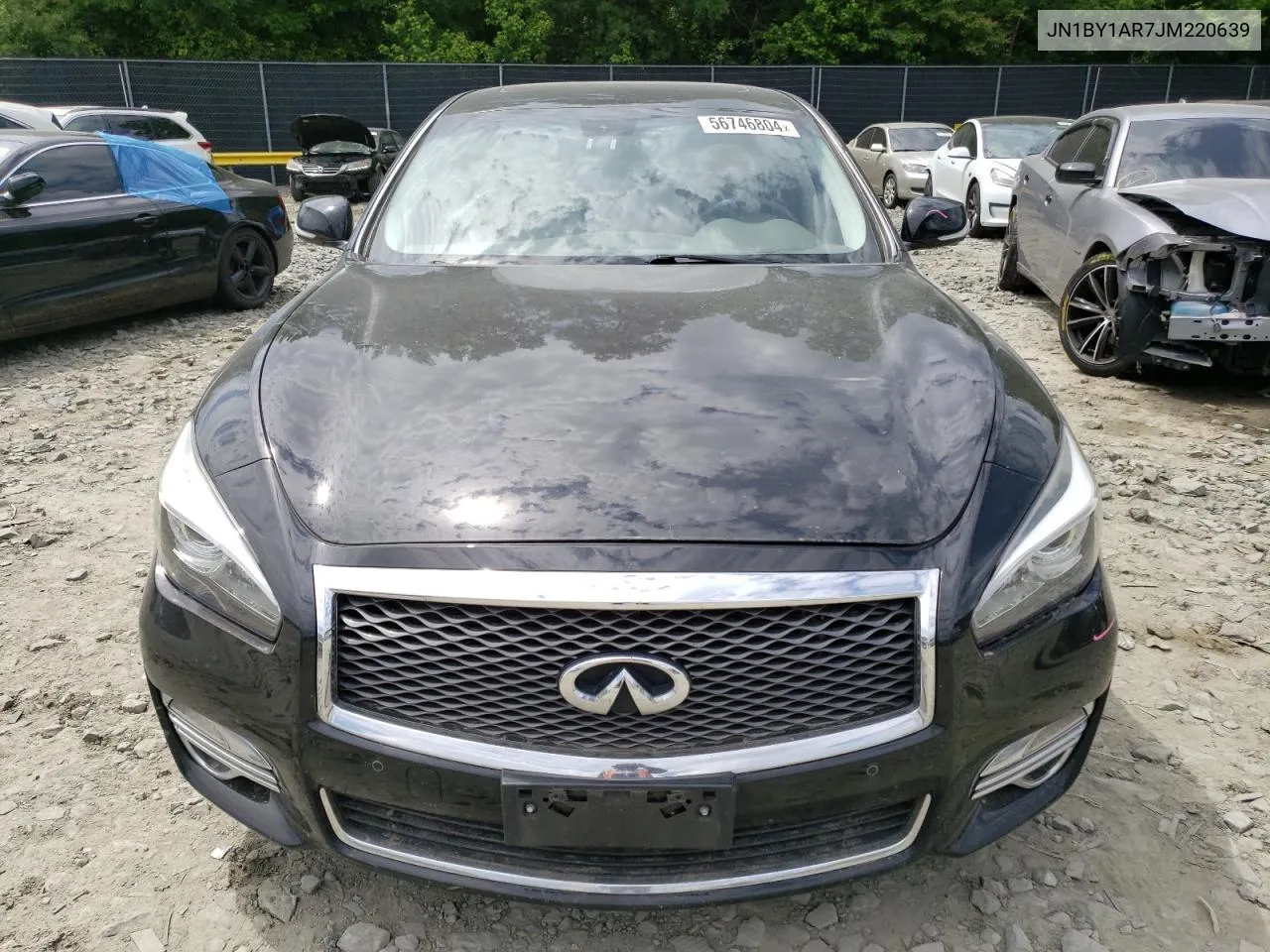 2018 Infiniti Q70 3.7 Luxe VIN: JN1BY1AR7JM220639 Lot: 56746804