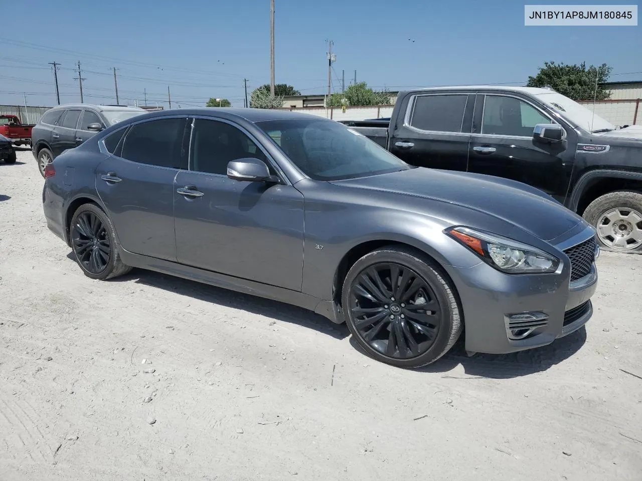 2018 Infiniti Q70 3.7 Luxe VIN: JN1BY1AP8JM180845 Lot: 61227984