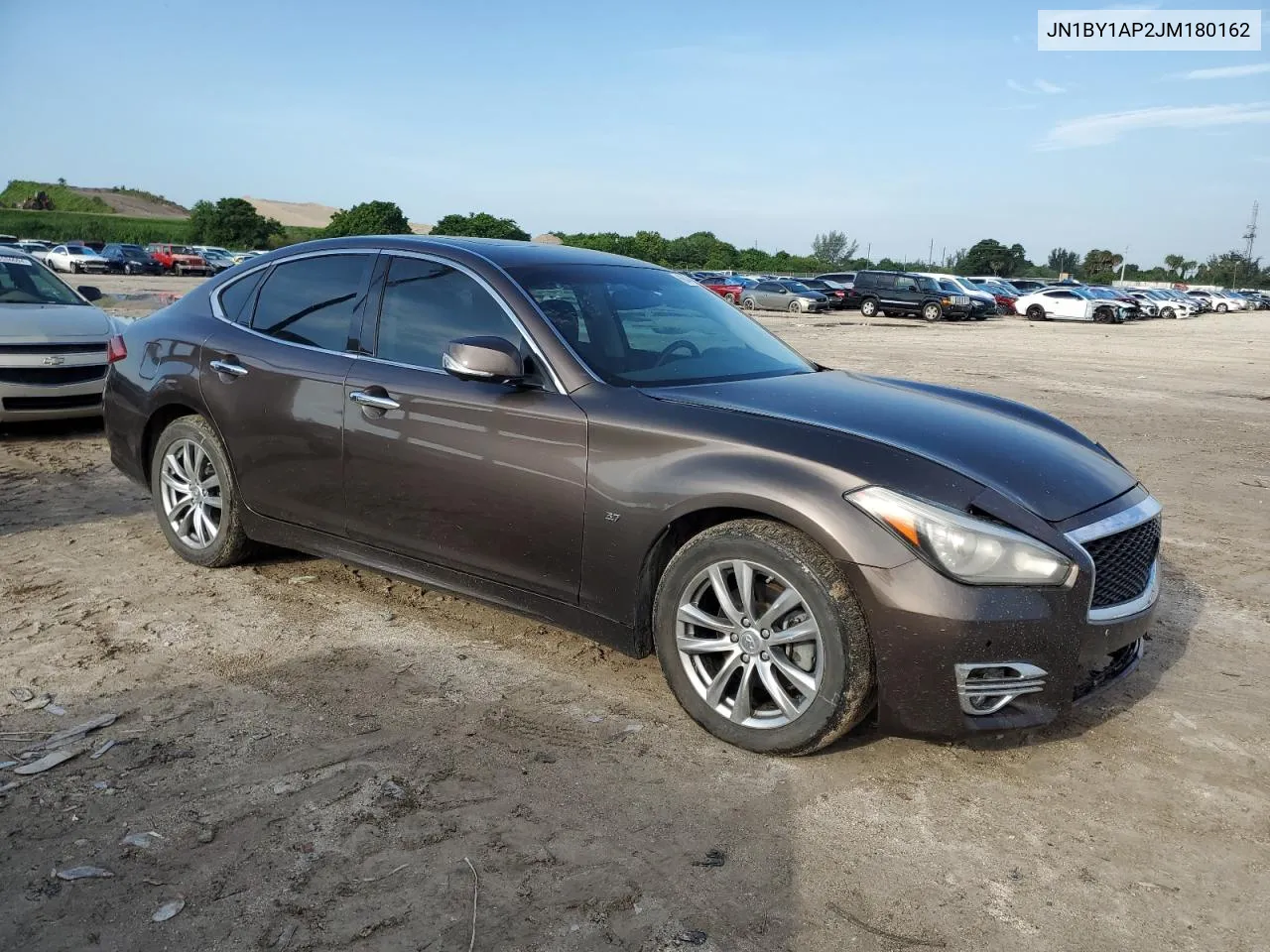 2018 Infiniti Q70 3.7 Luxe VIN: JN1BY1AP2JM180162 Lot: 68446014