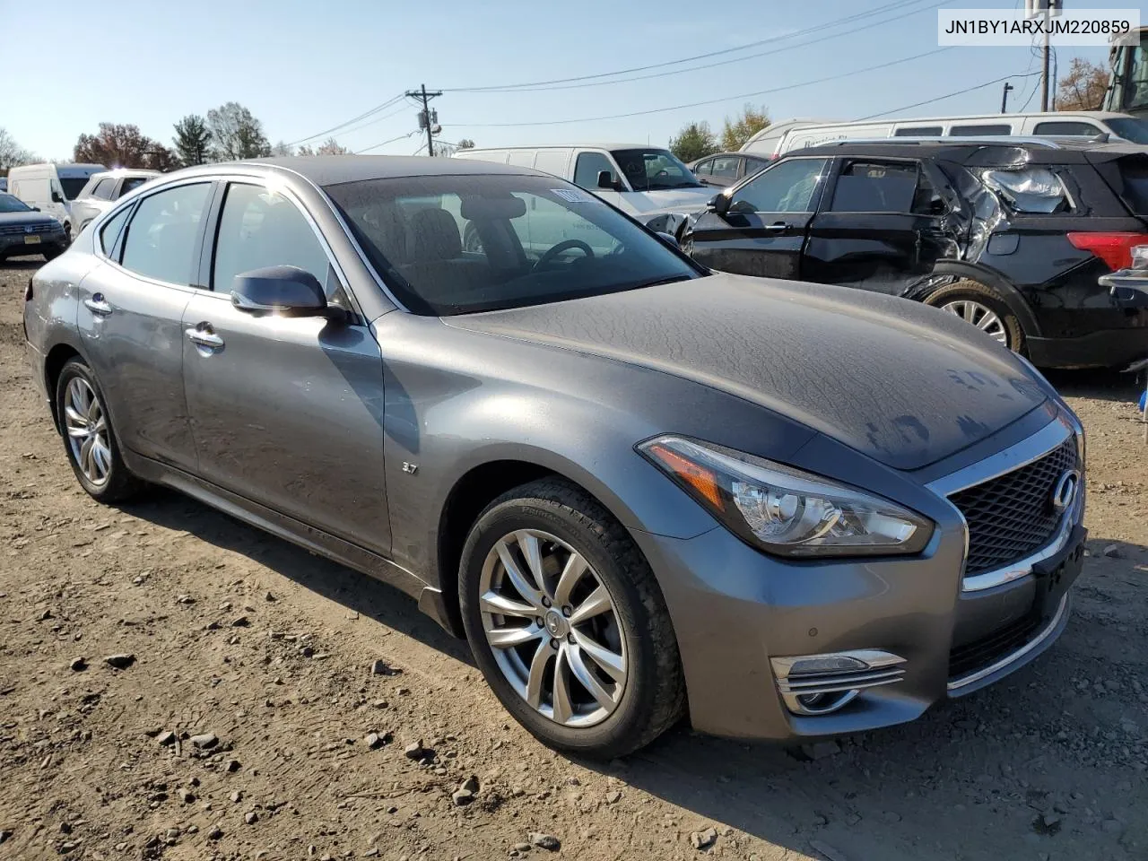 2018 Infiniti Q70 3.7 Luxe VIN: JN1BY1ARXJM220859 Lot: 77387084