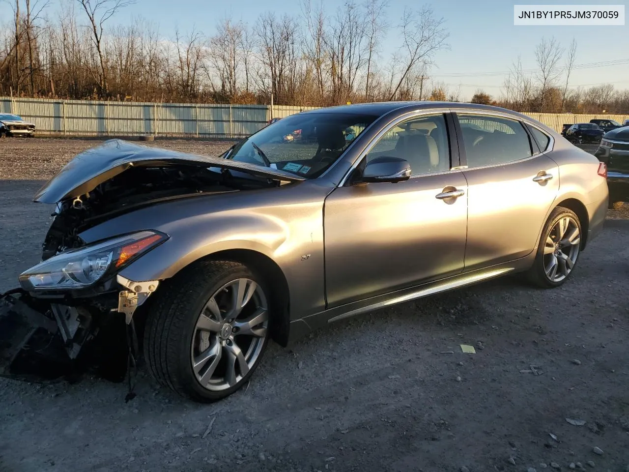 2018 Infiniti Q70L 3.7 Luxe VIN: JN1BY1PR5JM370059 Lot: 78621884