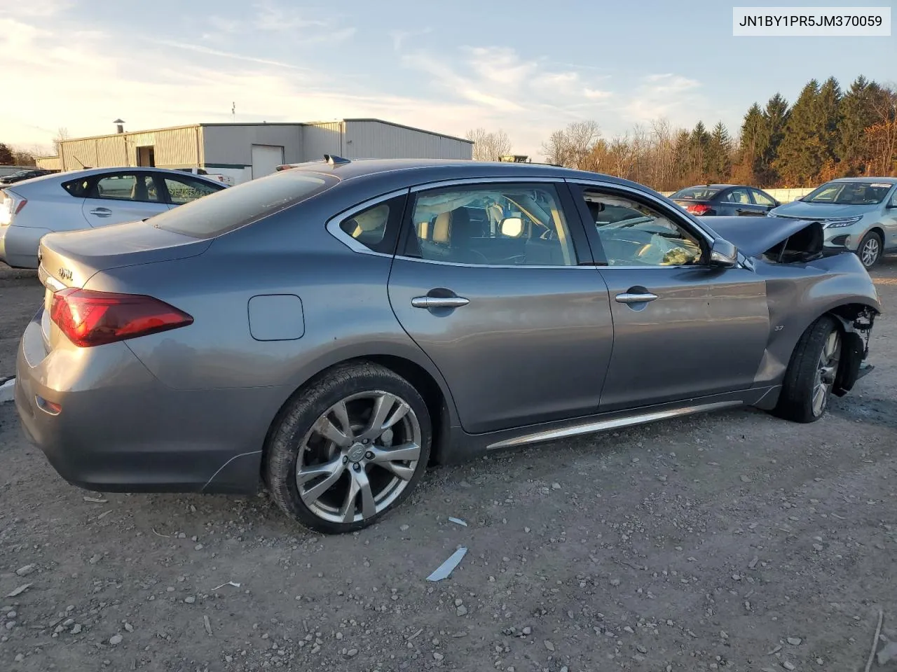 2018 Infiniti Q70L 3.7 Luxe VIN: JN1BY1PR5JM370059 Lot: 78621884