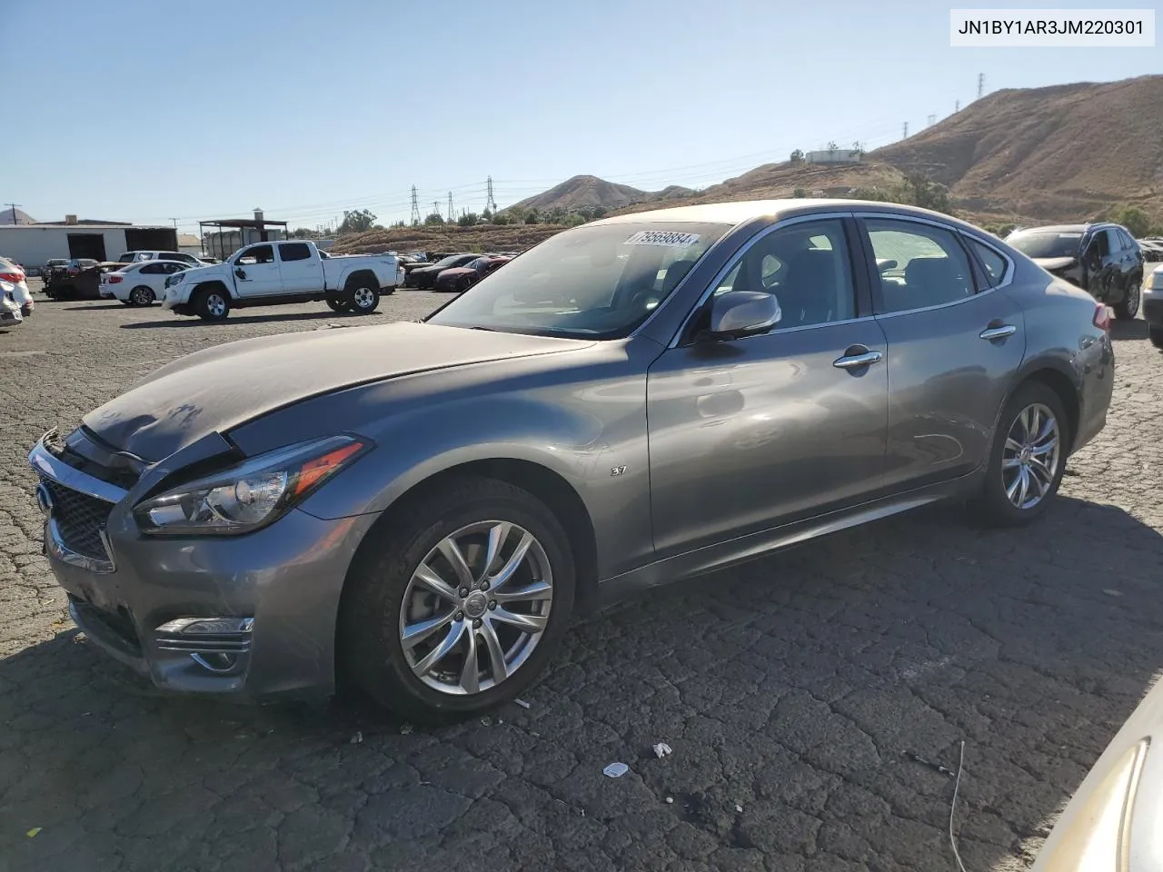 2018 Infiniti Q70 3.7 Luxe VIN: JN1BY1AR3JM220301 Lot: 79569884