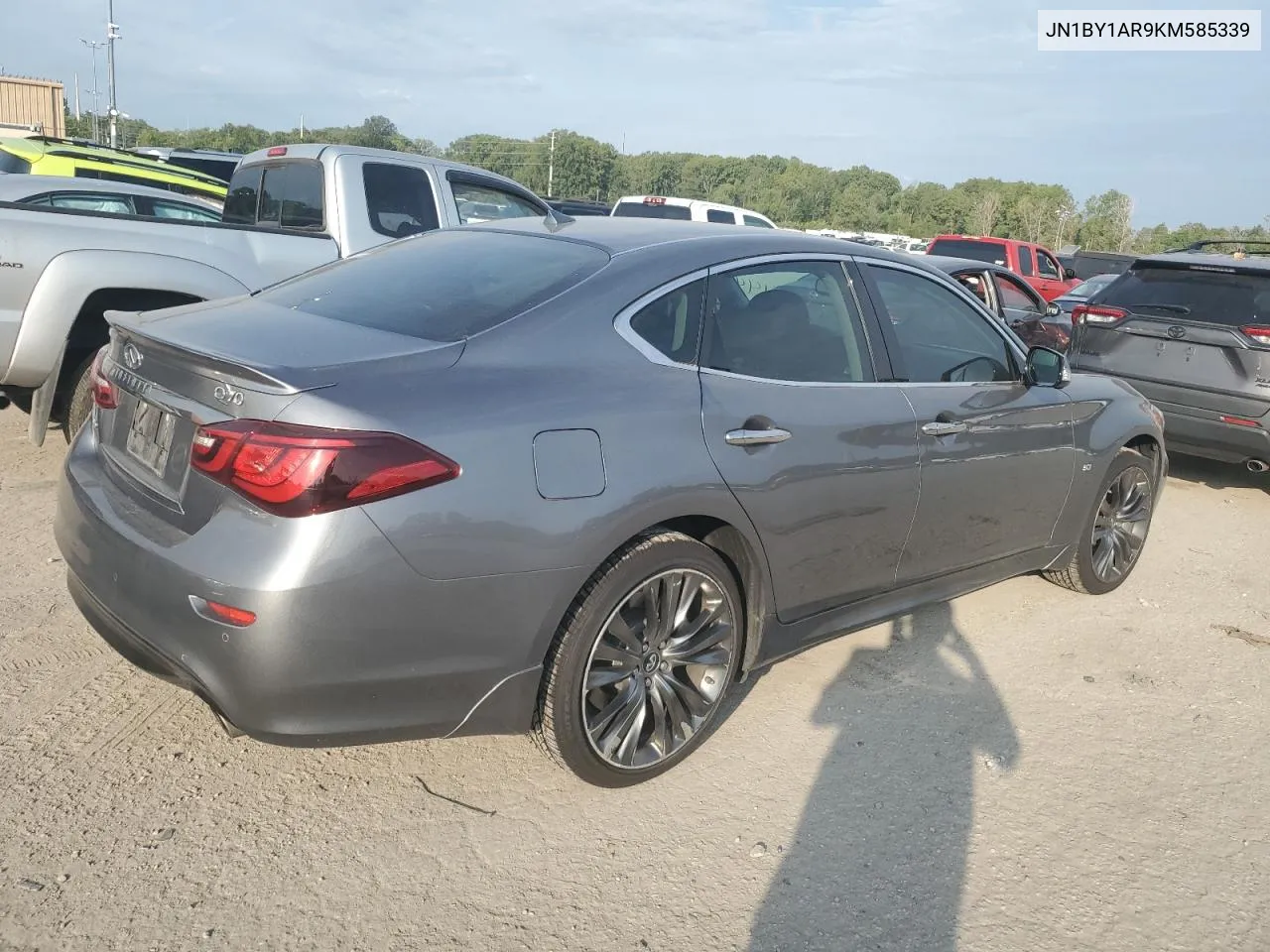 JN1BY1AR9KM585339 2019 Infiniti Q70 3.7 Luxe