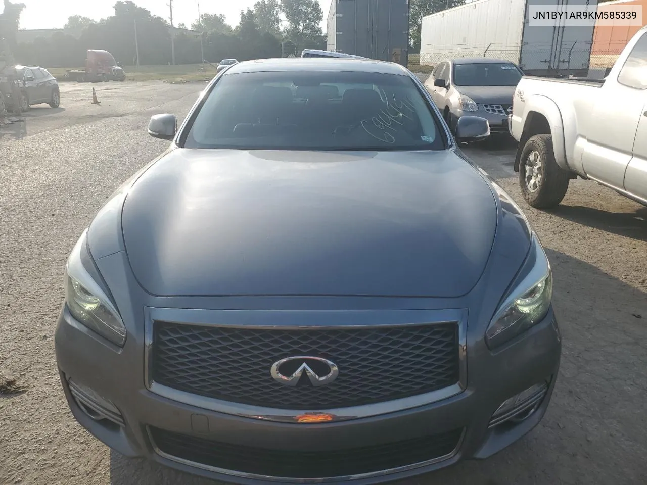 2019 Infiniti Q70 3.7 Luxe VIN: JN1BY1AR9KM585339 Lot: 69449144