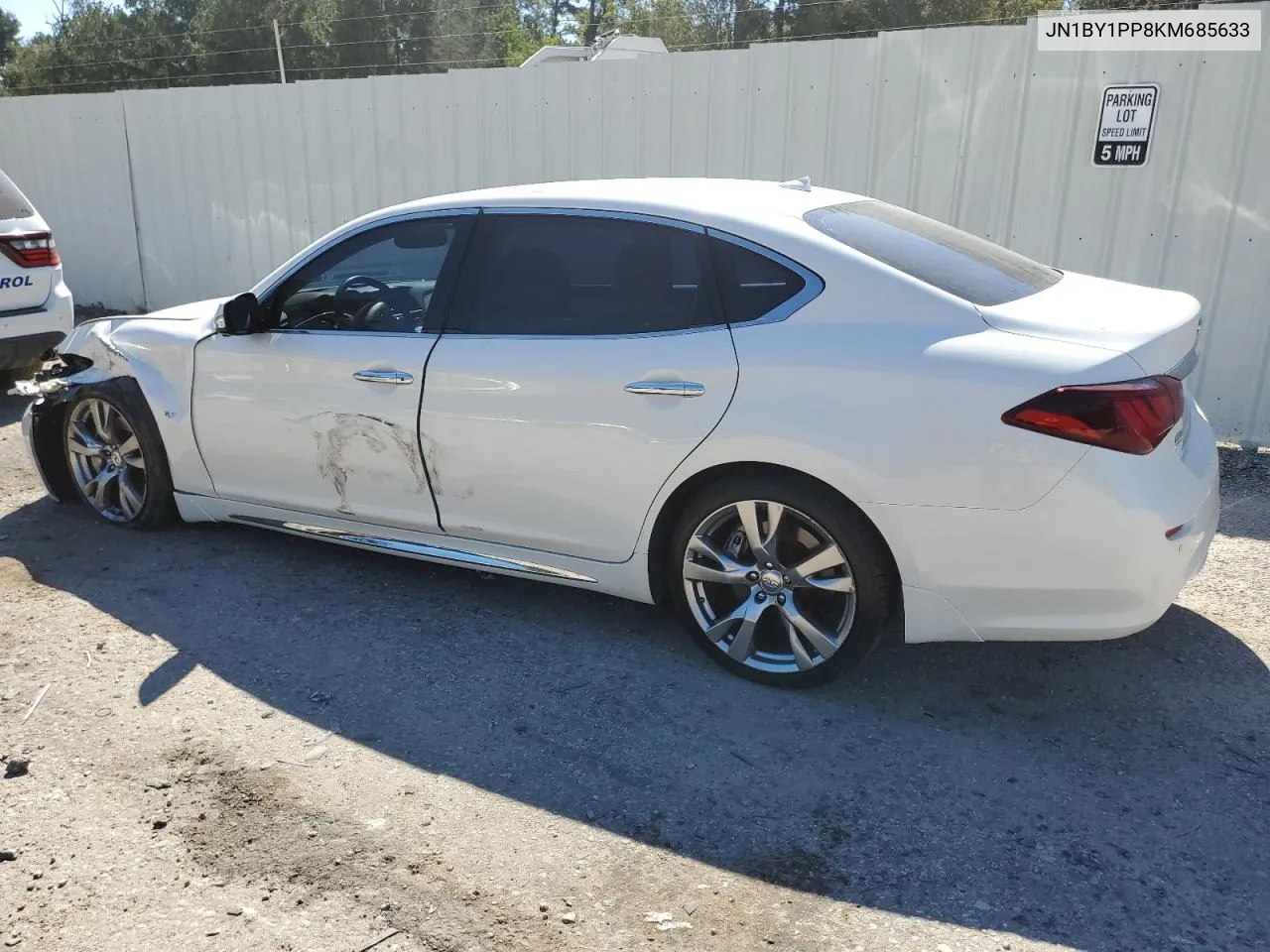 2019 Infiniti Q70L 3.7 Luxe VIN: JN1BY1PP8KM685633 Lot: 75000784