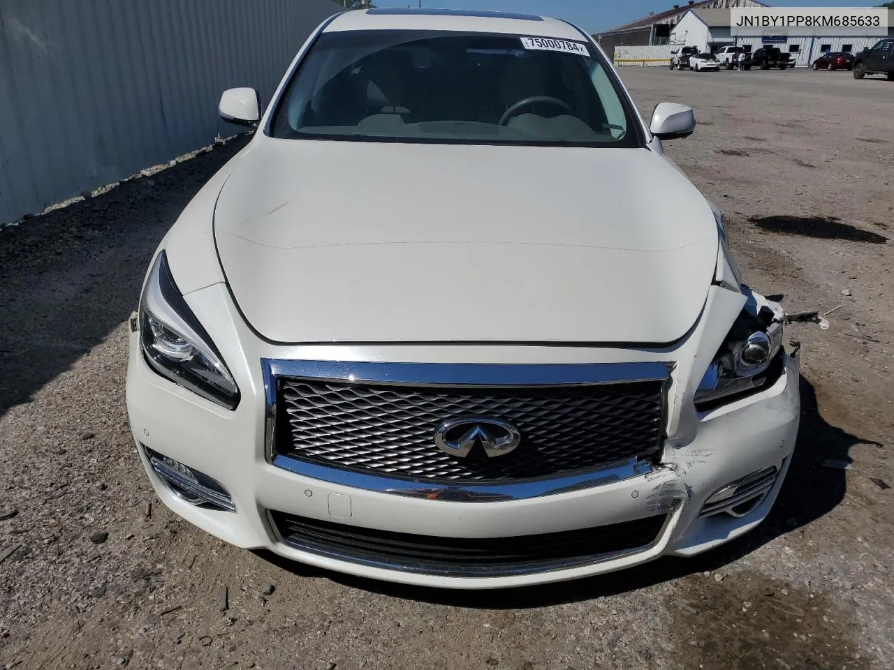 2019 Infiniti Q70L 3.7 Luxe VIN: JN1BY1PP8KM685633 Lot: 75000784