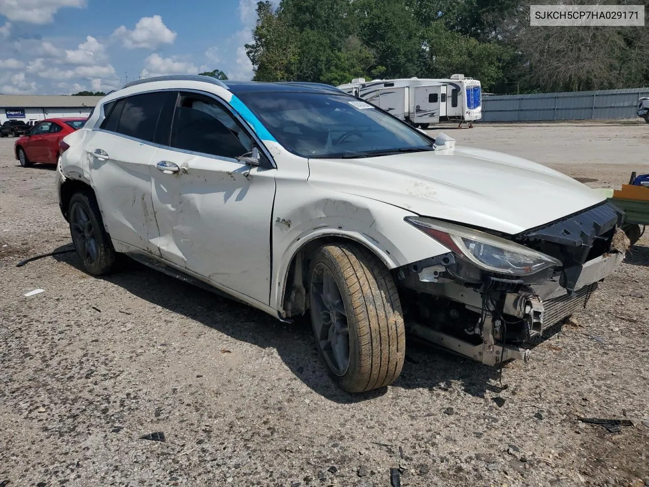 2017 Infiniti Qx30 Base VIN: SJKCH5CP7HA029171 Lot: 62424824