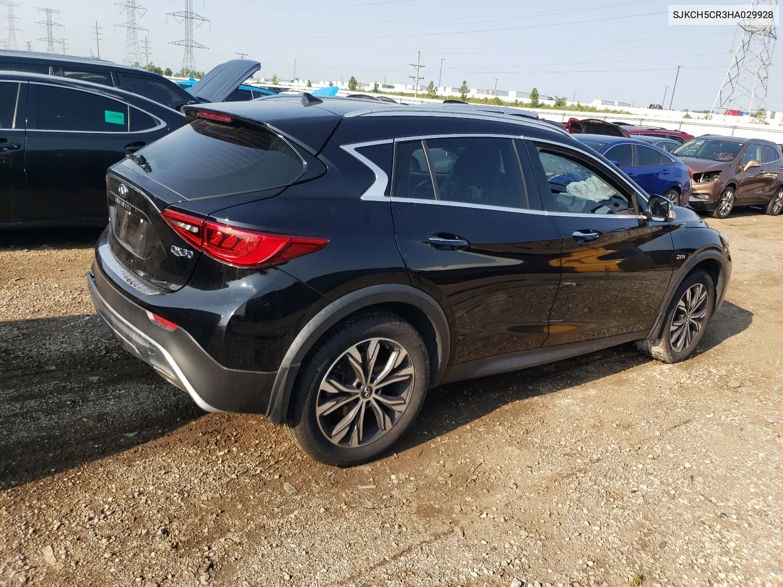 2017 Infiniti Qx30 Base VIN: SJKCH5CR3HA029928 Lot: 65221134