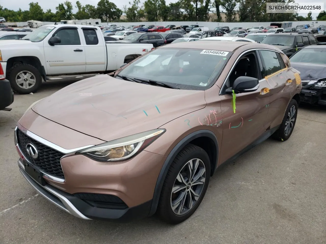 2017 Infiniti Qx30 Base VIN: SJKCH5CR2HA022548 Lot: 65546654