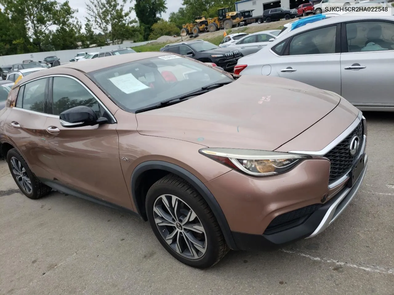 2017 Infiniti Qx30 Base VIN: SJKCH5CR2HA022548 Lot: 65546654