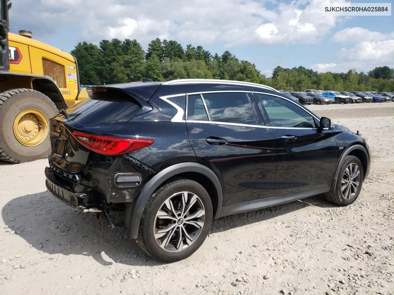 2017 Infiniti Qx30 Base VIN: SJKCH5CR0HA025884 Lot: 68741604