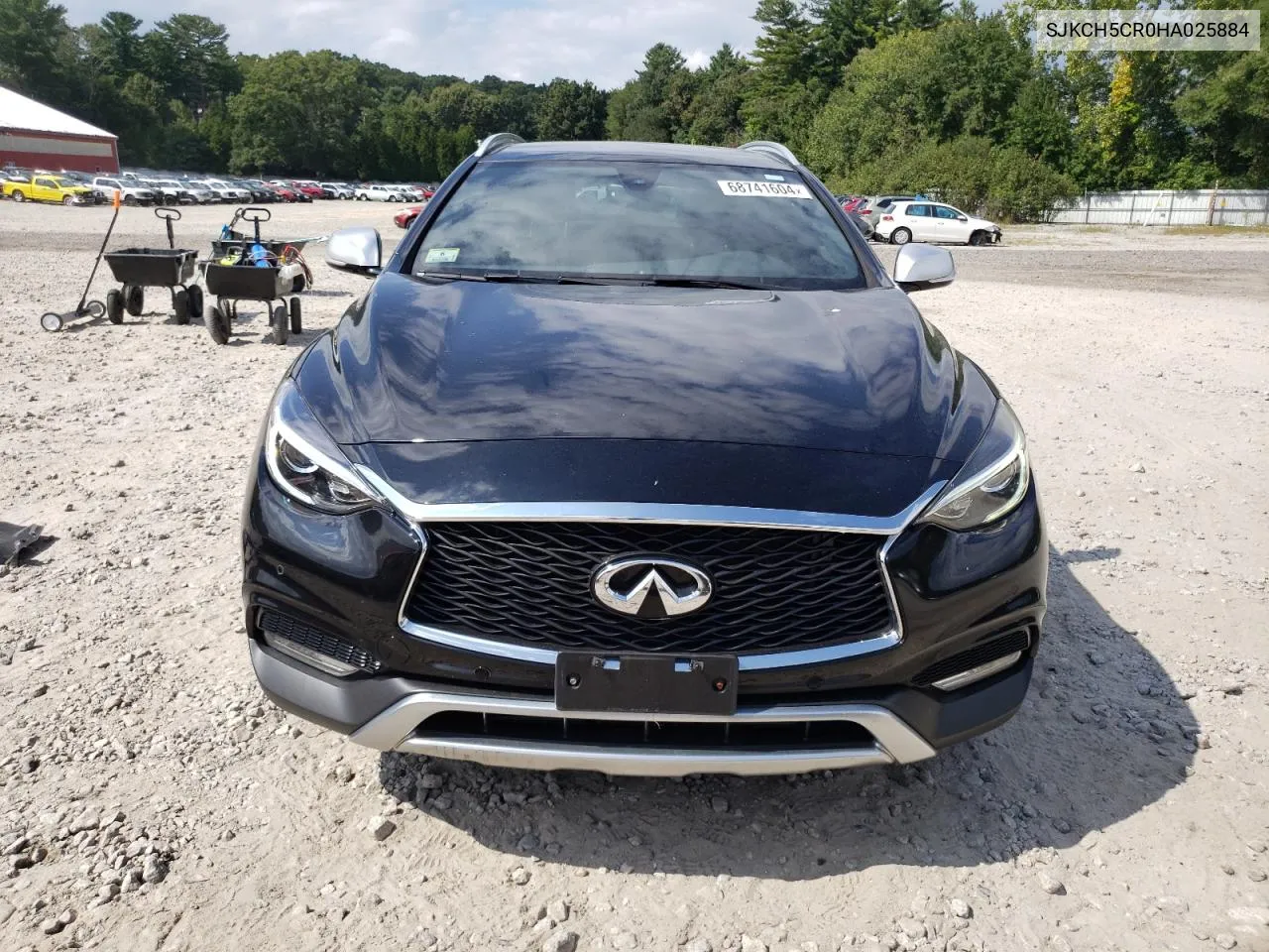 2017 Infiniti Qx30 Base VIN: SJKCH5CR0HA025884 Lot: 68741604