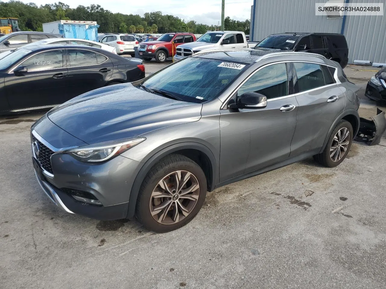 2017 Infiniti Qx30 Base VIN: SJKCH5CR3HA024888 Lot: 70682054