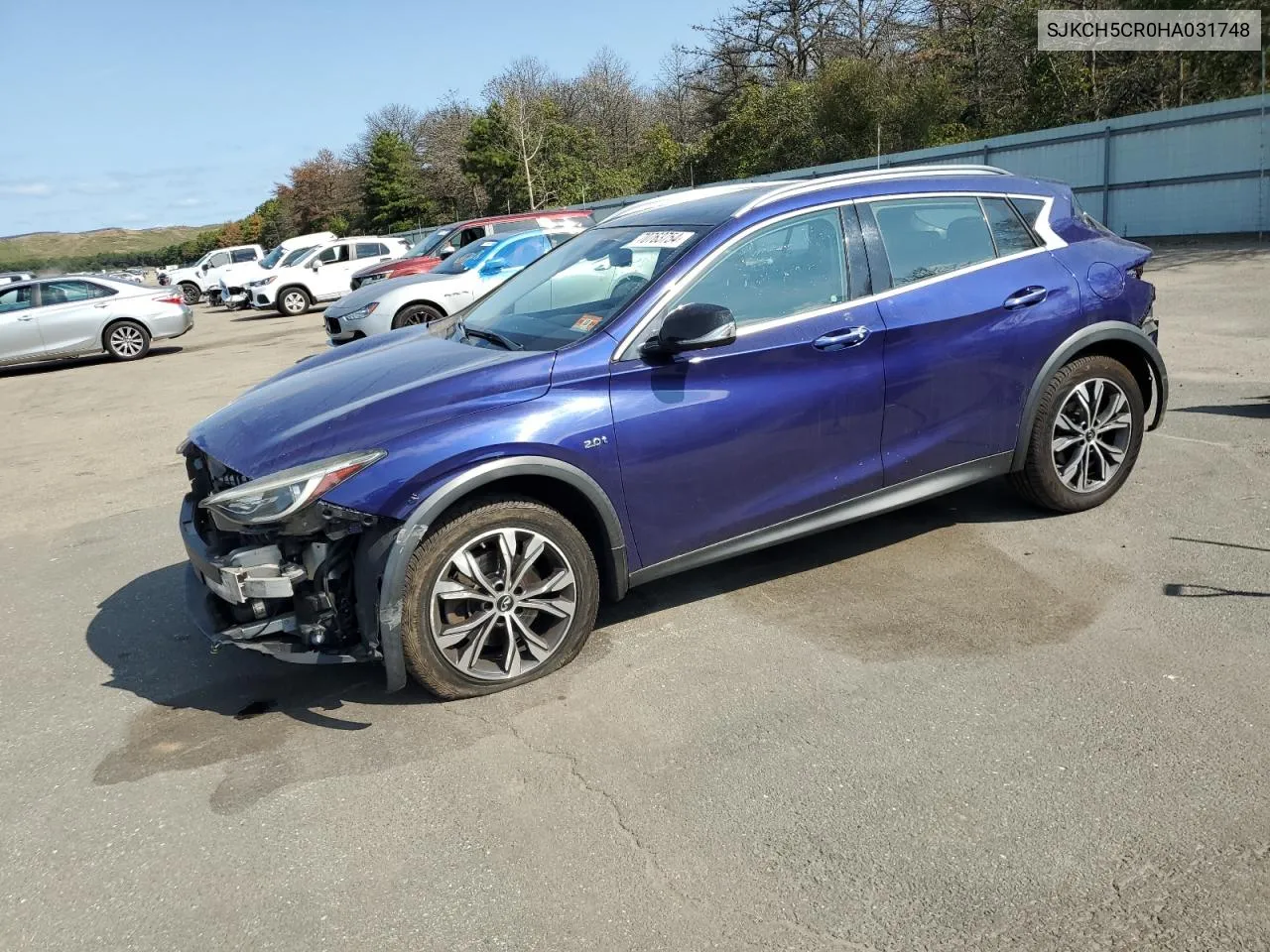 2017 Infiniti Qx30 Base VIN: SJKCH5CR0HA031748 Lot: 70763754