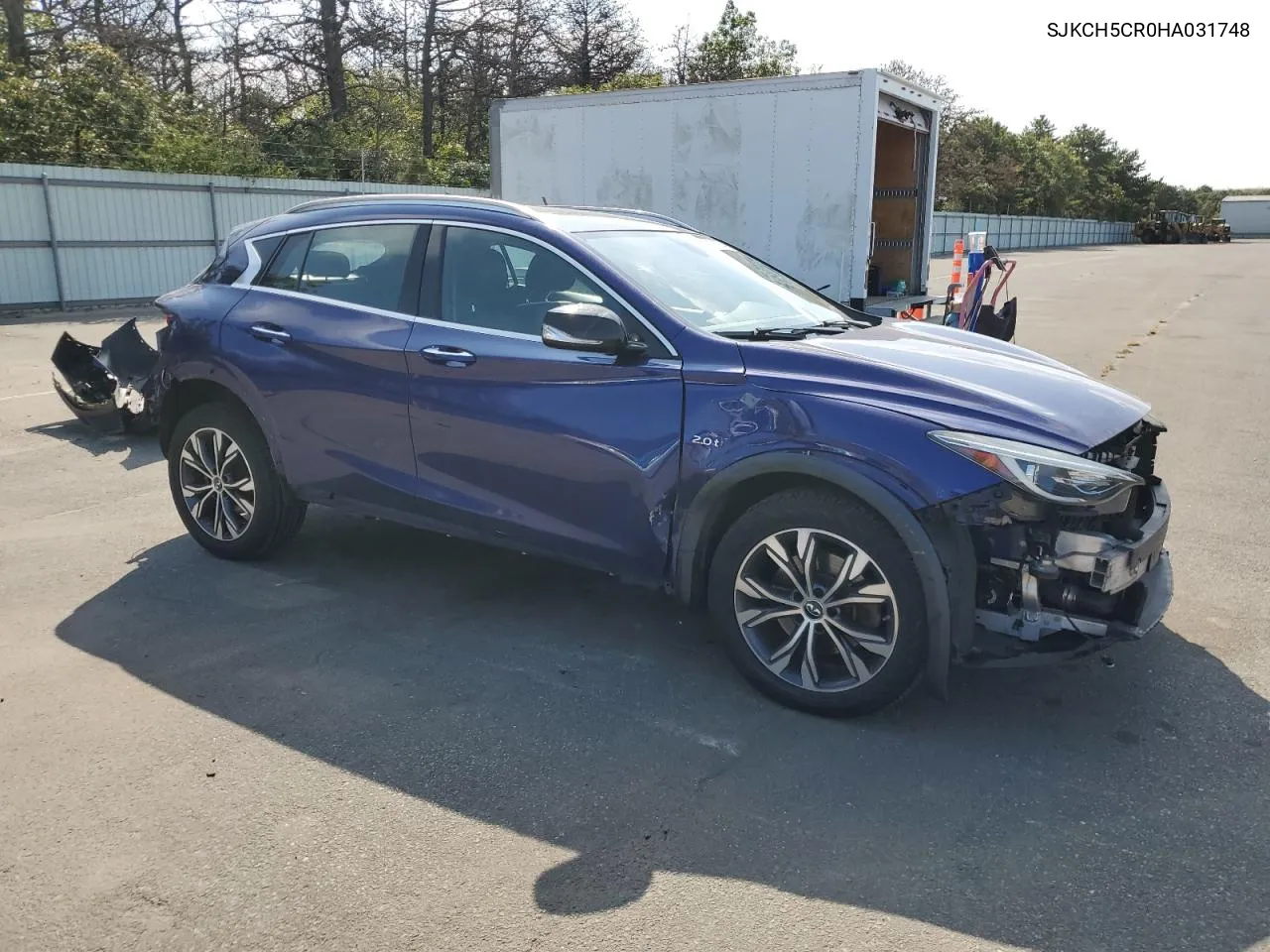 2017 Infiniti Qx30 Base VIN: SJKCH5CR0HA031748 Lot: 70763754