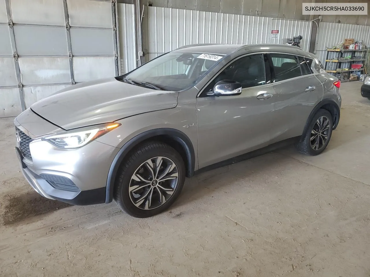 2017 Infiniti Qx30 Base VIN: SJKCH5CR5HA033690 Lot: 71619314